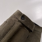 A.P.C. アーペーセー 裾ダブル モールスキン ハーフパンツ ショートパンツ サイズ 36 /グレージュ系/男女でも