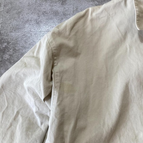 90-00s Polo by Ralph Lauren ホワイトホワイト スイングトップ 無地 ドミニカ共和国製 XXL jacket 詳細写真6