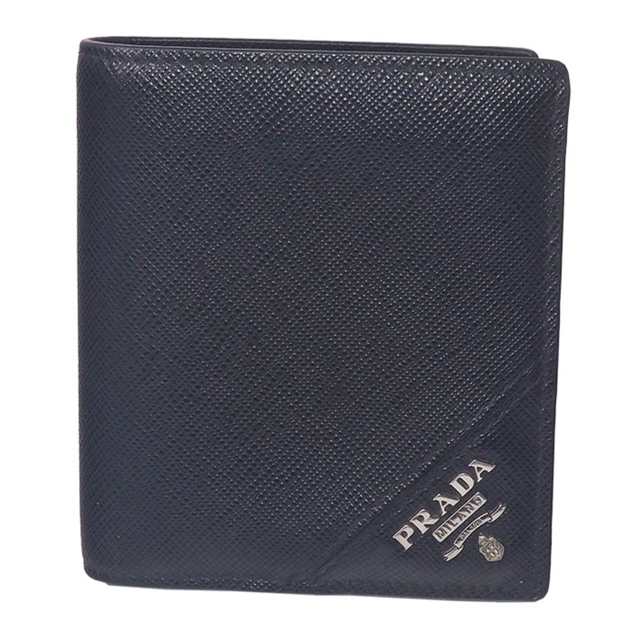 プラダ PRADA サフィアーノ トライアングルロゴ 2つ折り財布 2MO008 