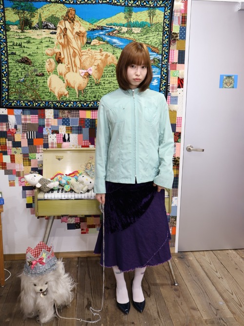 DoReMi Unique Series – Mint Green Zip-Up Jacket