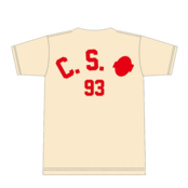 CS '93 TEAM Tシャツ　クリーム