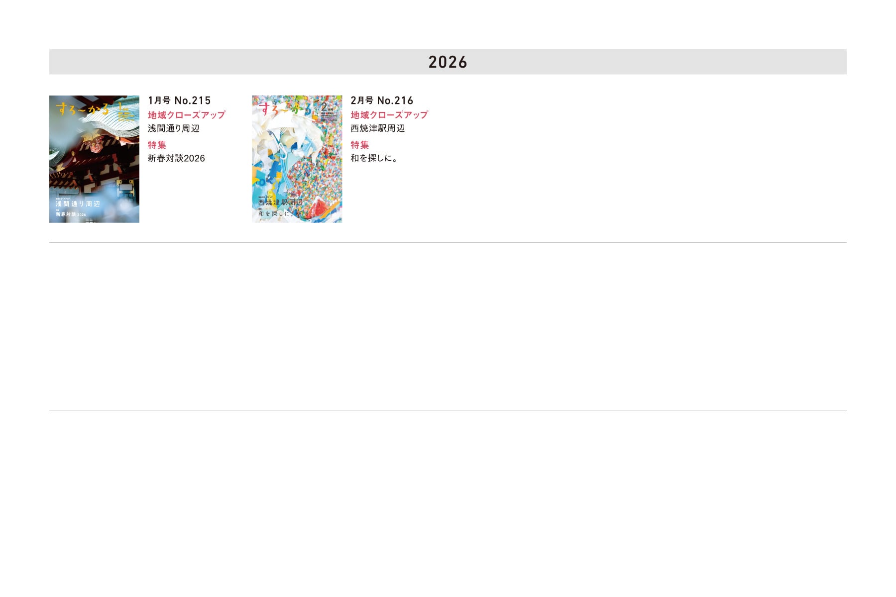 フリーマガジン『すろーかる』バックナンバー | すろーかるMarket
