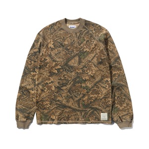 BUTTETRGOODS WAFFLE L/S TOP FOREST CAMO サイズL