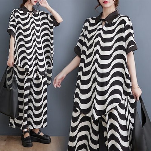 「ファットガール」 民族風 上下セット 春夏 レディース 大人 30代 40代 体型カバー 大きいサイズ セットアップ 中華風 ジャージ 卒業式 ママ フォーマル スーツセットアップ 13 メガ割