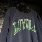 80s USA　Champion LOYOLA　College　Logo　Sweat