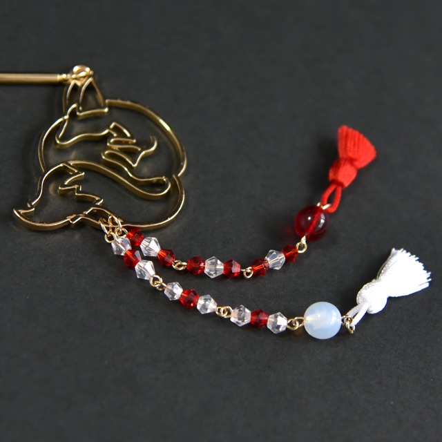 かんざし【お狐様と共に】