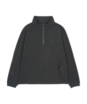 [SAN SAN GEAR] WAVE HALF ZIP-UP Charcoal 正規品 韓国ブランド 韓国通販 韓国代行 韓国ファッション sansan san san sansangear サンサンギア