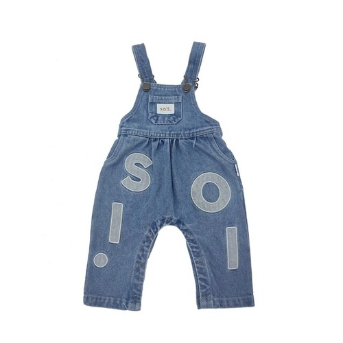 【soll. the label】Kids Soll Denim Overalls