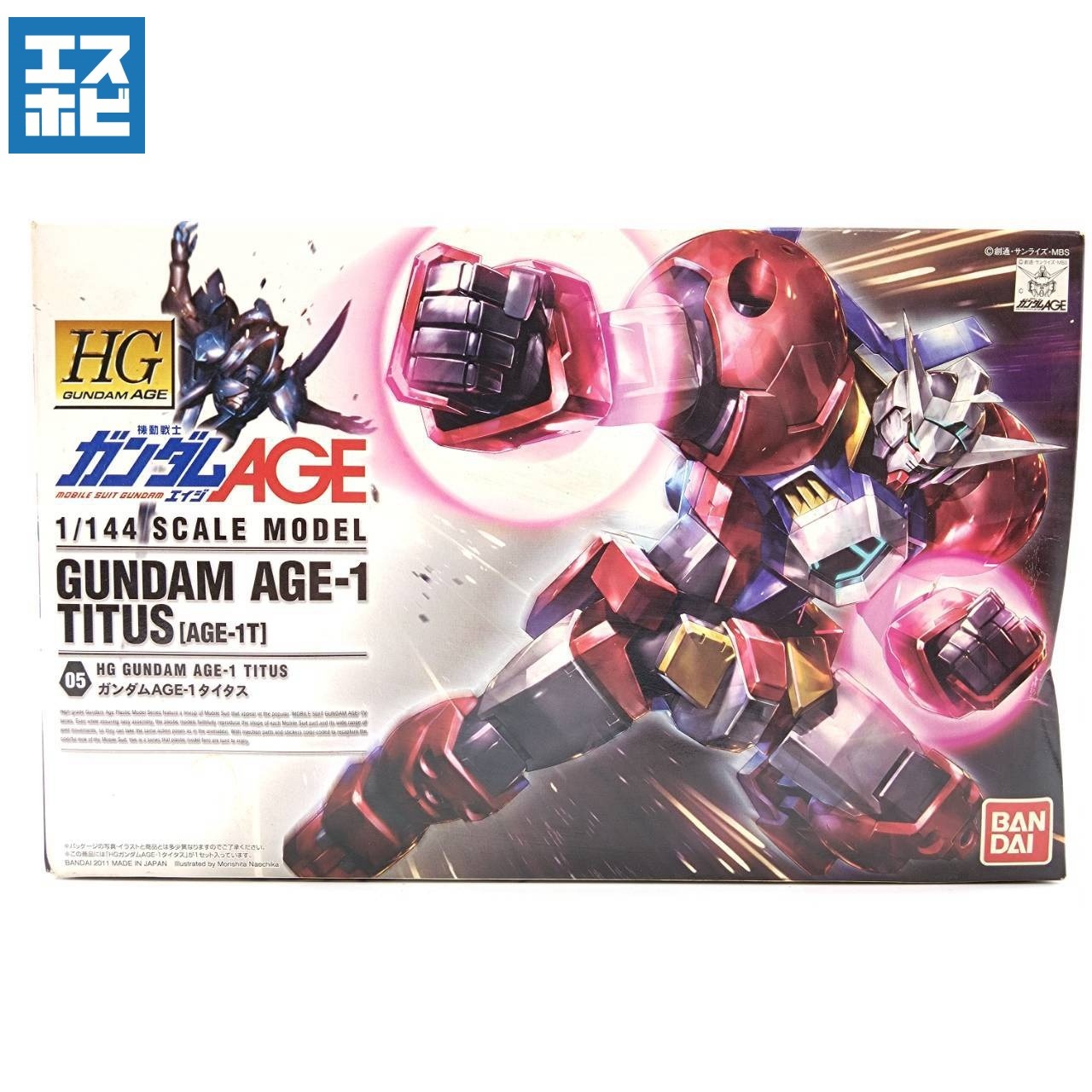 HG 1/144 ガンダムAGE-1 タイタス