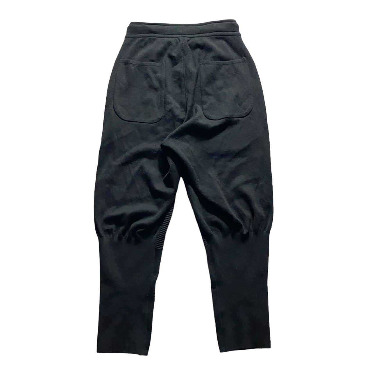 ISSEY MIYAKE MEN knee padded knit pants
