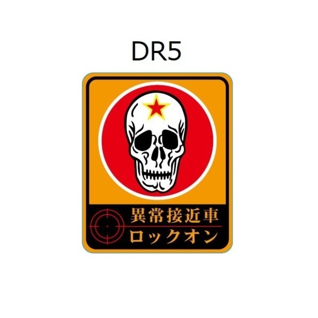 アグレッサー ドクロシール 各種DRシリーズ