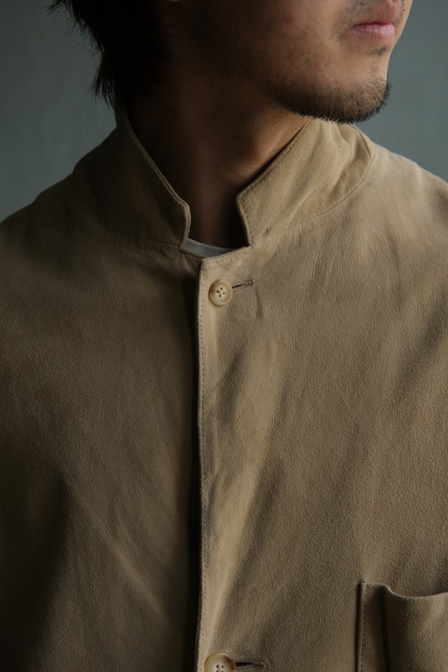 Utah/90's "POLO GOLF" leather jacket/remake