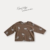 韓国子供服 / 26Autumn / normalplay / ノーマルダック総柄Tシャツ / キッズ / 秋服 *12M~L*