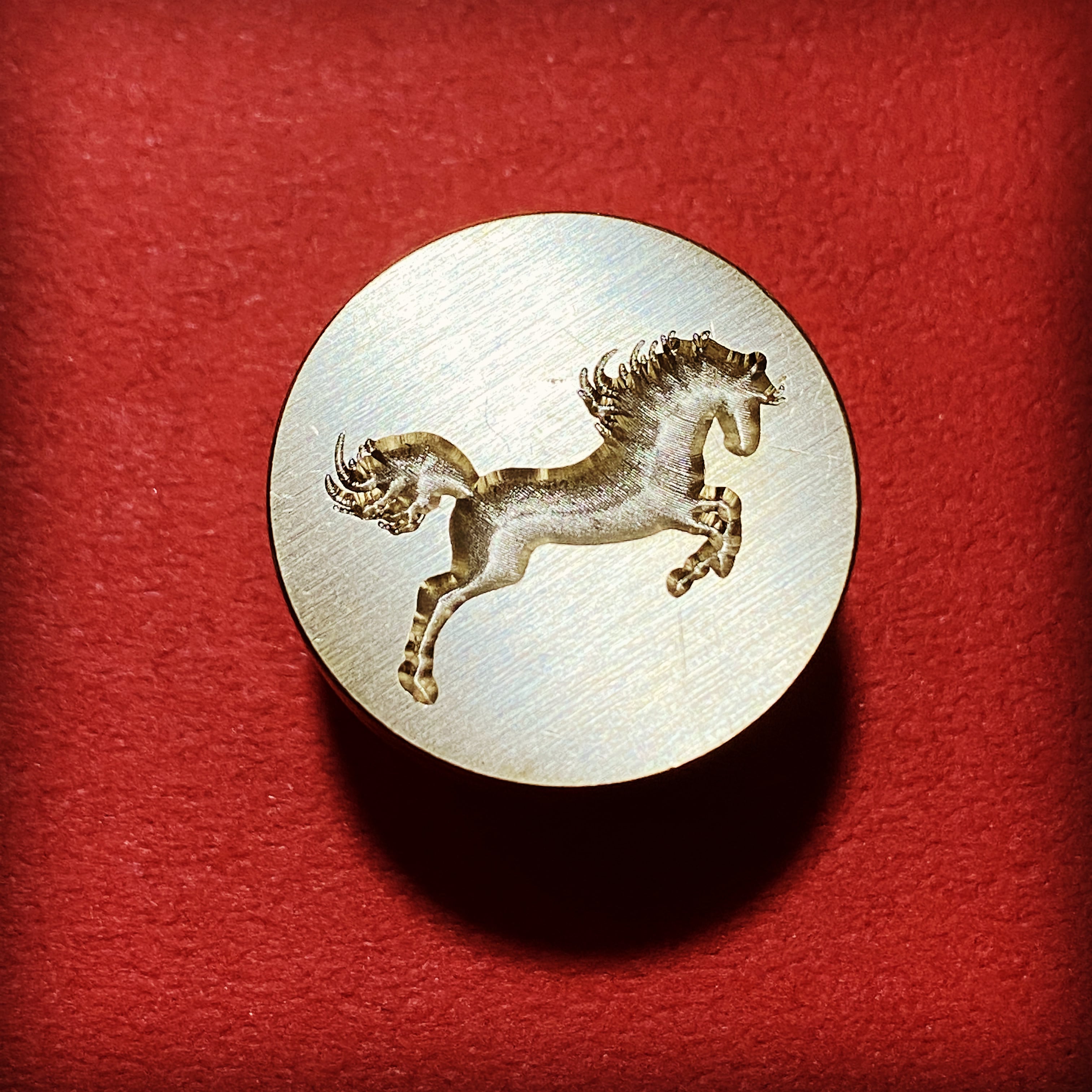 スタンプ(走る馬)