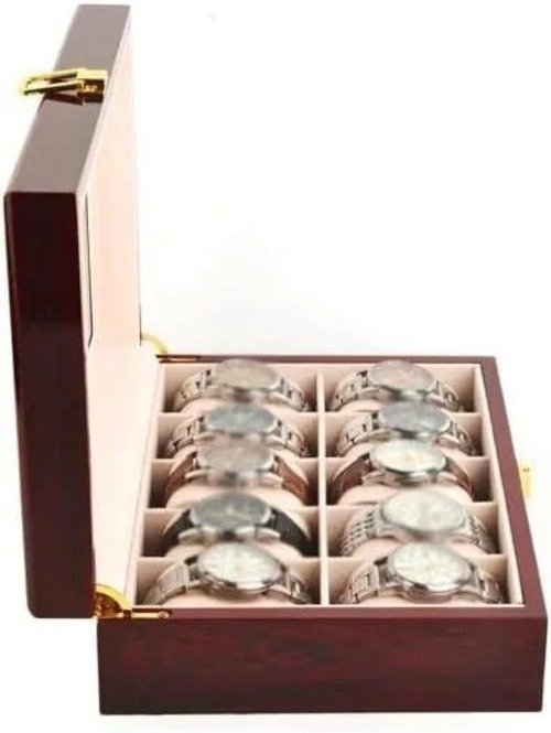 腕時計収納ケース ウォッチボックス 時計ケース 収納ボックス 小物収納 保管 ロック付き コレクションケース かっこいい おしゃれ コンパクト メンズ レディース ユニセックス ギフト プレゼント 父の日 12本用