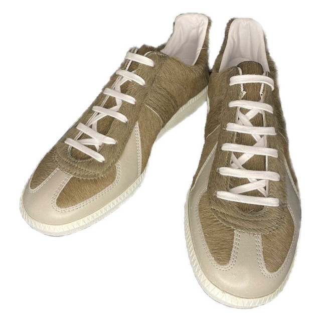 GERMAN TRAINER 3183【KABUKI-STYLE】＜BEIGE×KHAKI＞