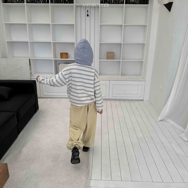 《送料無料》予約:ポケットジョガーパンツ【ANDBUTTER】※ジュニアサイズ