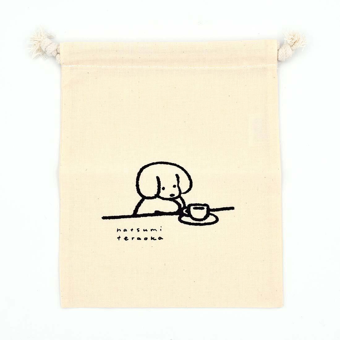 いぬの巾着 | てらおかなつみ「BOWWOW!」
