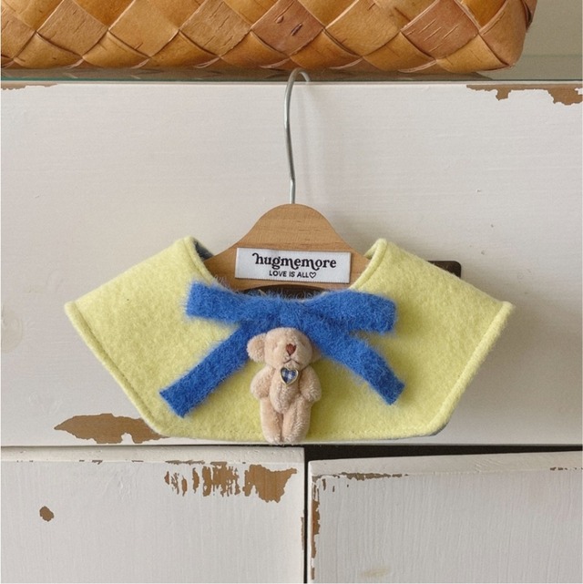 予約 【hugmemore】Ugly Bear Cape(Yellow)