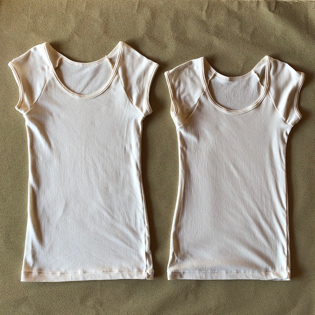 【安藤さんのオーガニックコットン】フレンチスリーブ 〜レディース〜