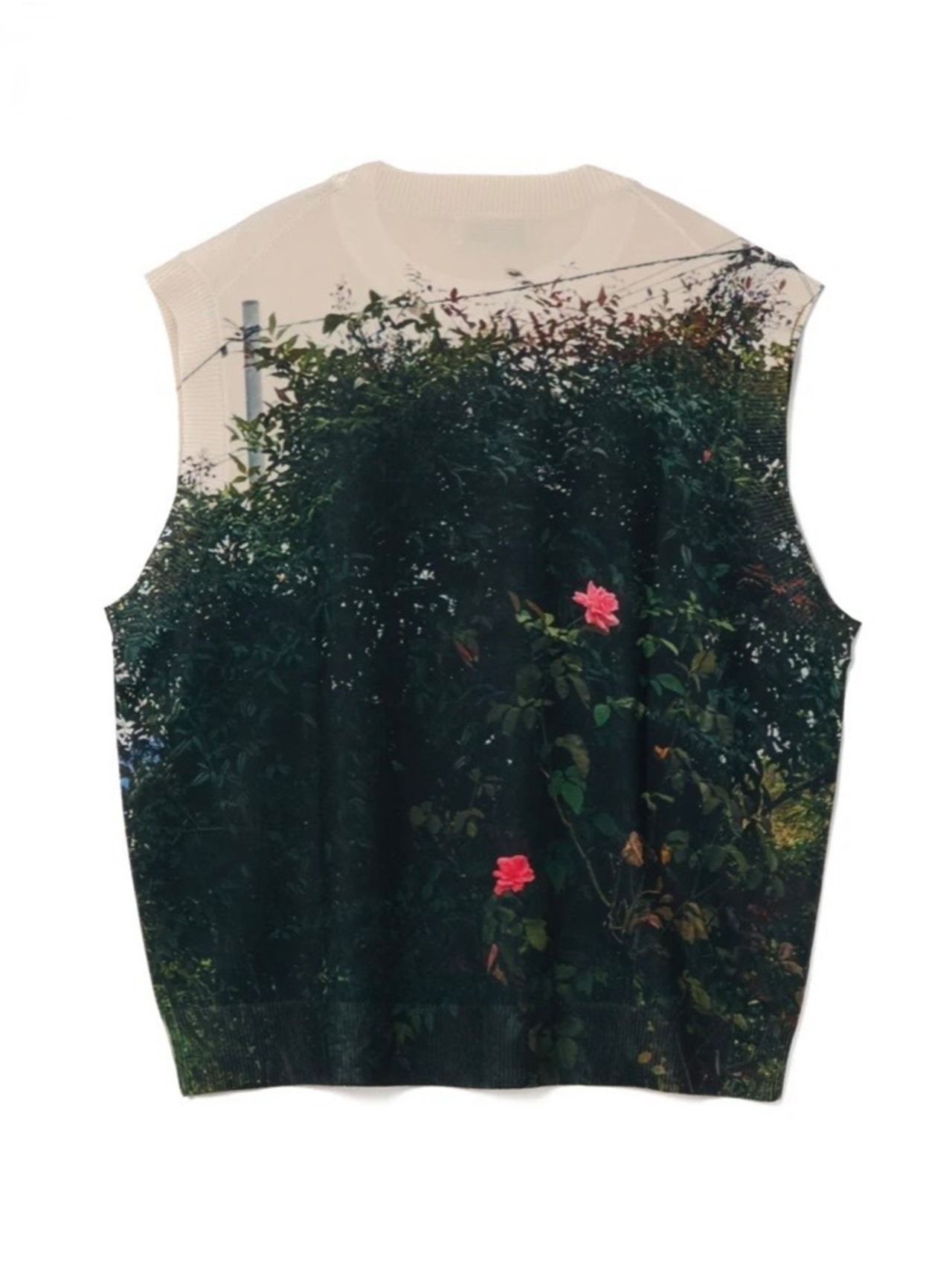 【26AW | WOMEN】NONTOKYO ノントーキョー /ベスト / PRINT KNIT PULLOVER VEST　NON-26A-1021 - 3