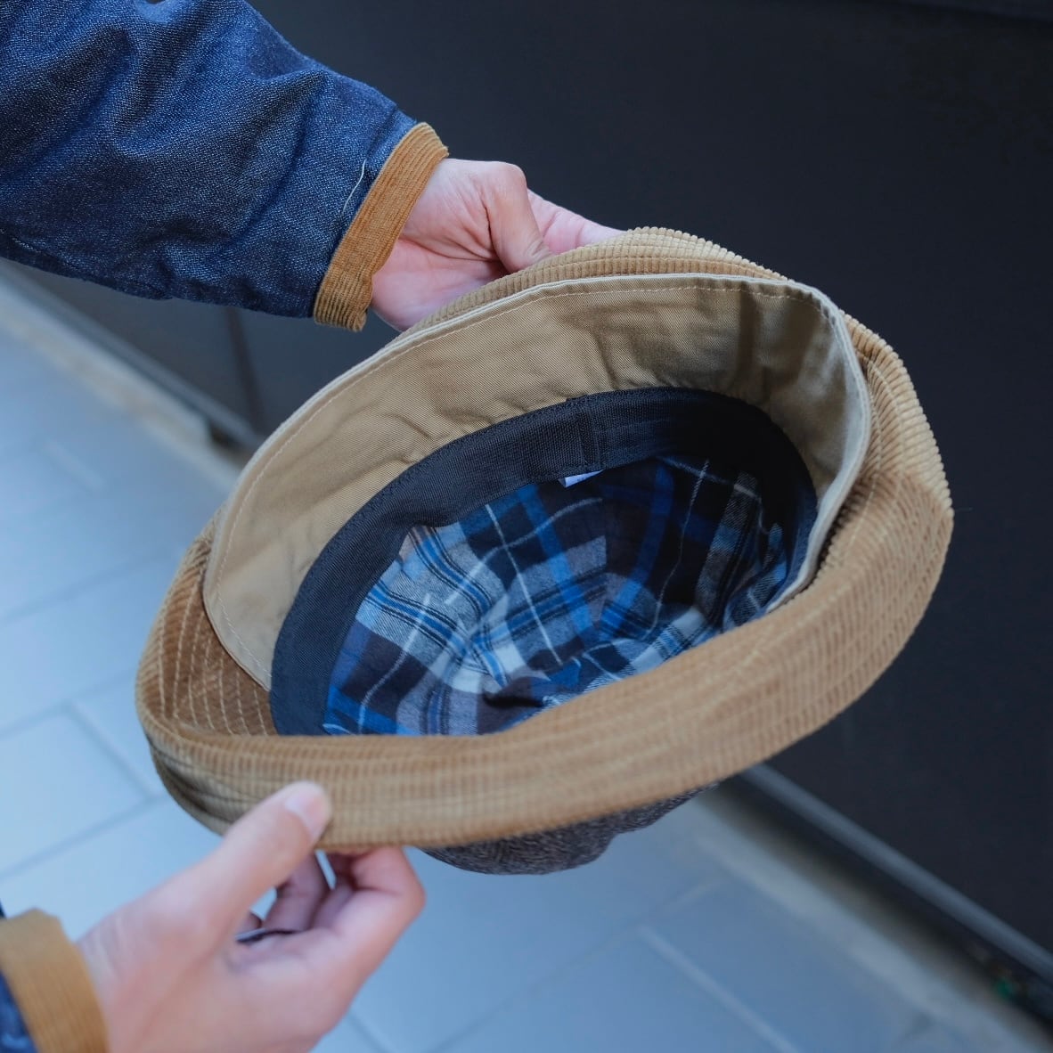 KENNETH FIELD(ケネスフィールド) /GUIDE HAT Woolrich USA 8wales