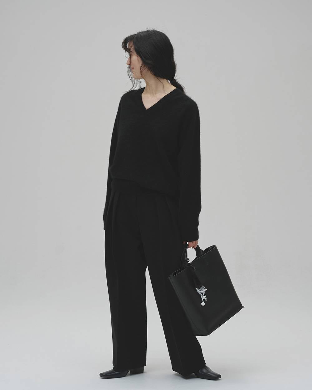 TODAYFUL Bonding Wide Trousers ボンディングワイドトラウザーズ