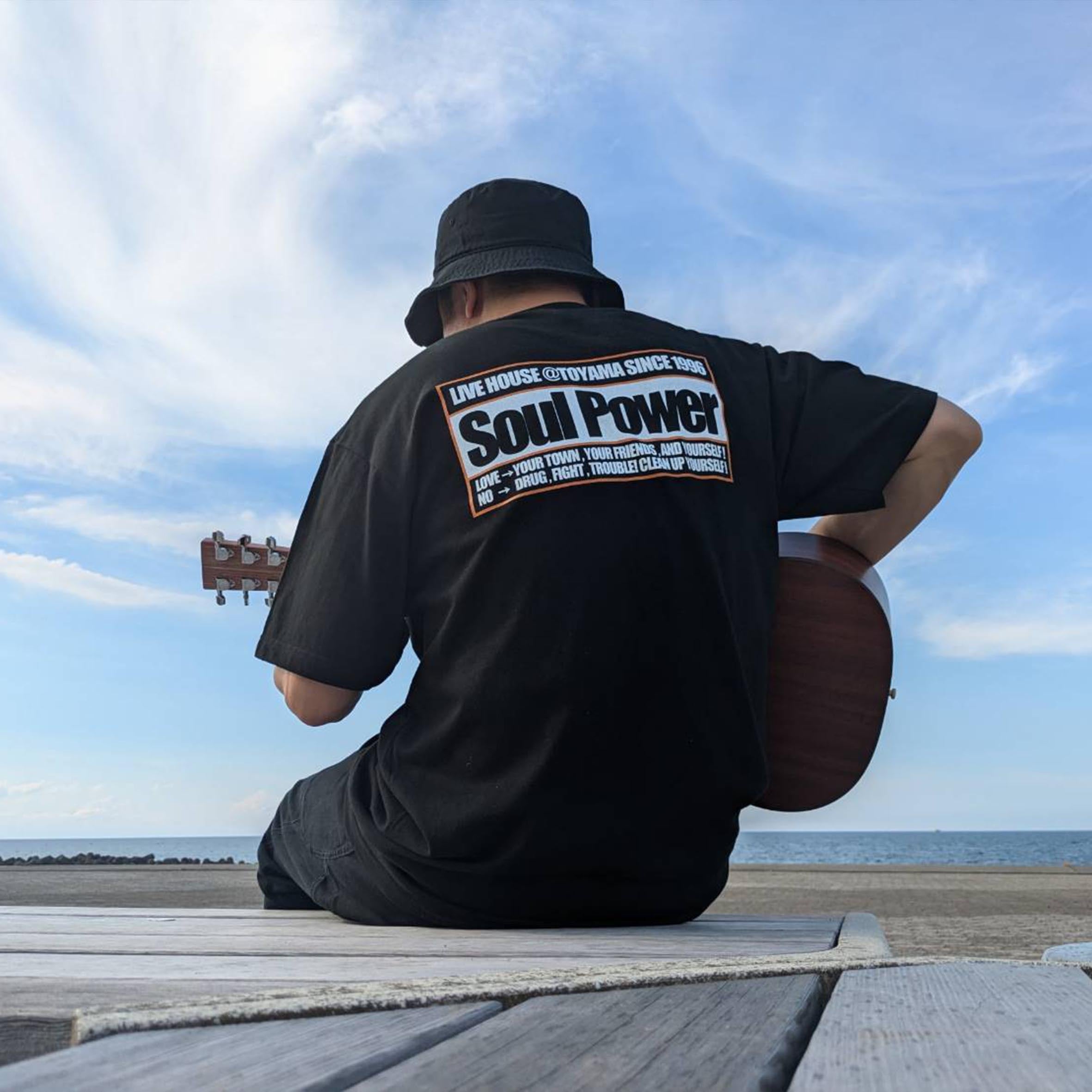 【富山ソウルパワー】Soul Power Tシャツ【ライブハウス】