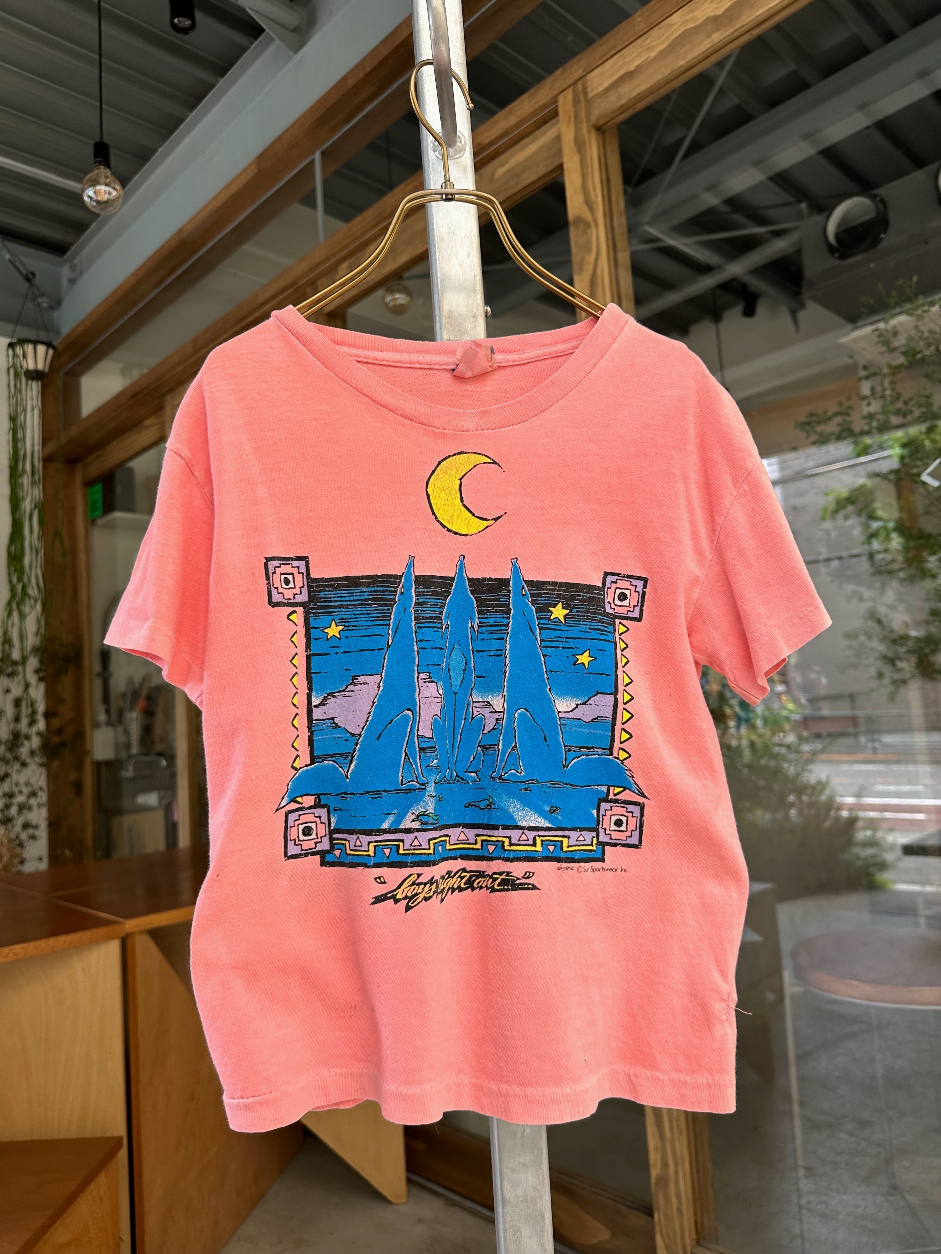 (KD530)KIDS printed T-shirt made in USA