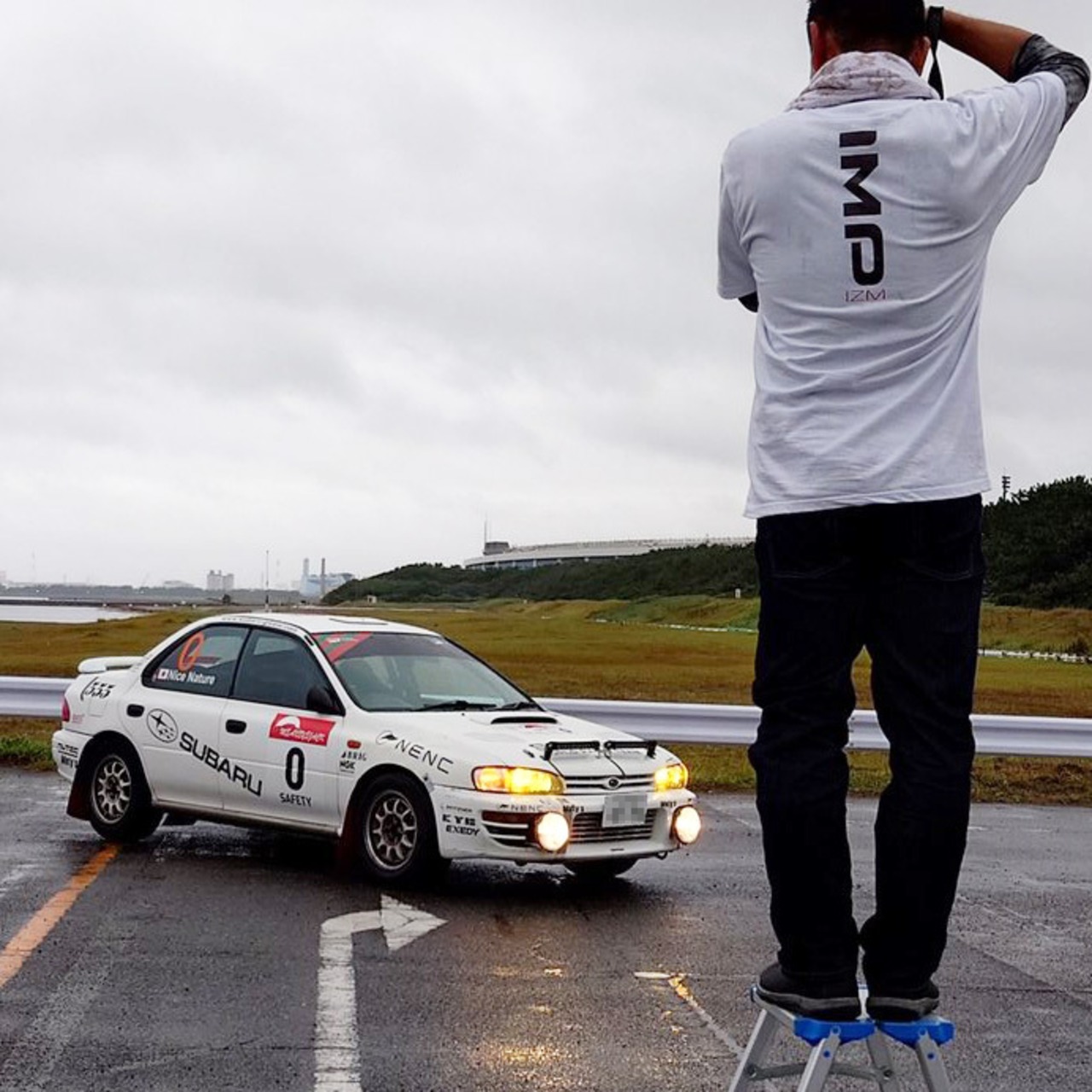 Tシャツ『IMPIZM』BACK PRINT-T／White