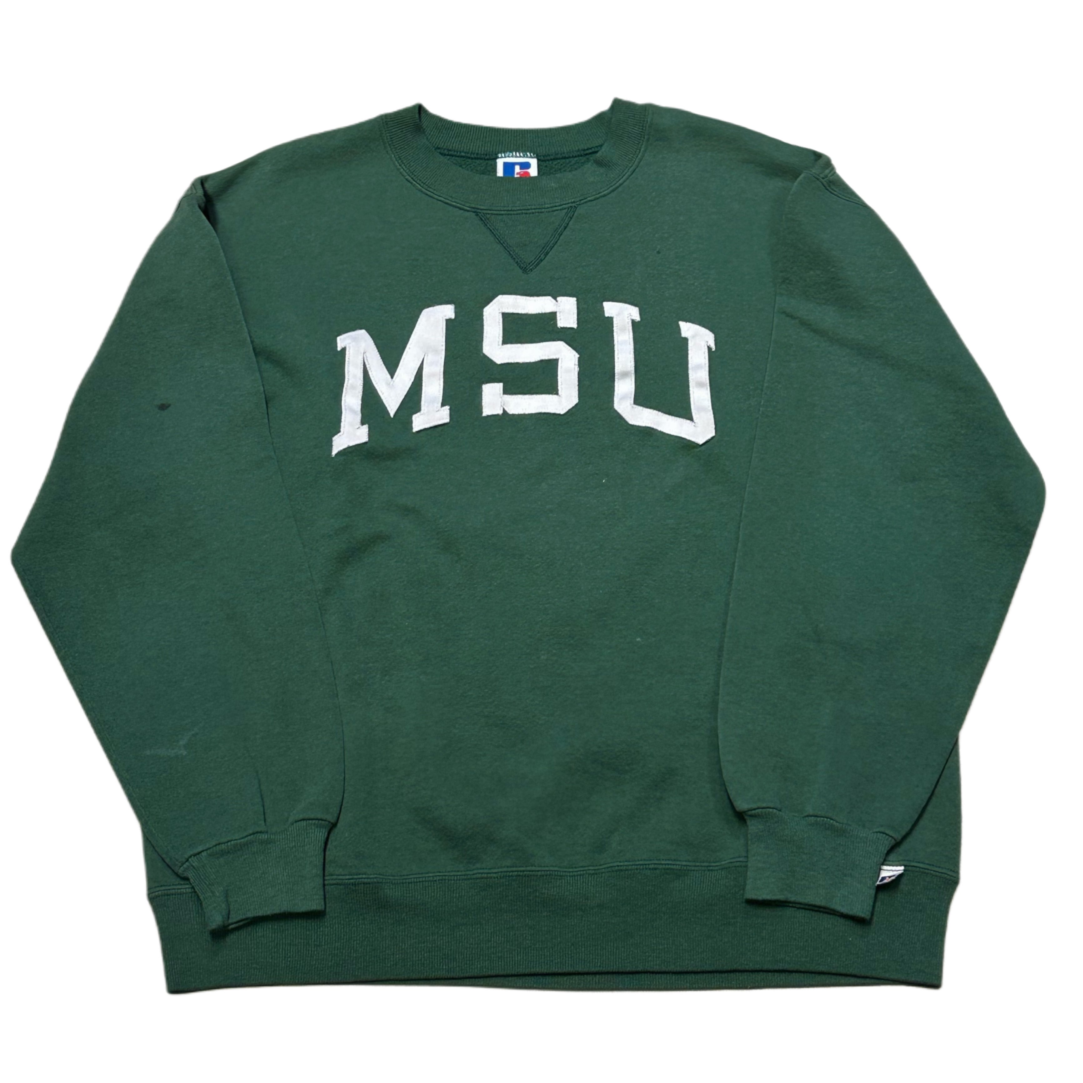 LANDS'END ランズエンド コットン インディゴ セーター 90s LANDS' END ランズエンド コットン インディゴ ニット【L】MADE