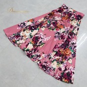 社交ダンス 衣装 スカート ピンク系 チャコットロイヤルダンス Chacott ROYAL DANCE 花柄 レッスン 練習 ストレッチ 伸縮 華やか パーティー 上品 日本製 かわいい ダンス衣装 白 緑 紫 ホワイト系 オレンジ系 グリーン系