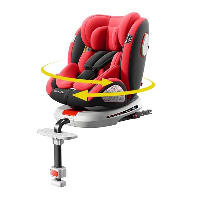 Jovikids チャイルドシート ISOFIX、 0か月~12歳頃 360°回転式 i-Size