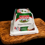 フランス産 ソワニヨン 山羊乳チーズ スプレッドタイプ|ガーリックとハーブ入り シェーブル ナチュラルチーズ ピラミッド型 150g Soignon Spreadable Goat Cheese | Garlic and Herb – French Chevre Natural Cheese, Pyramid Shape, 150g