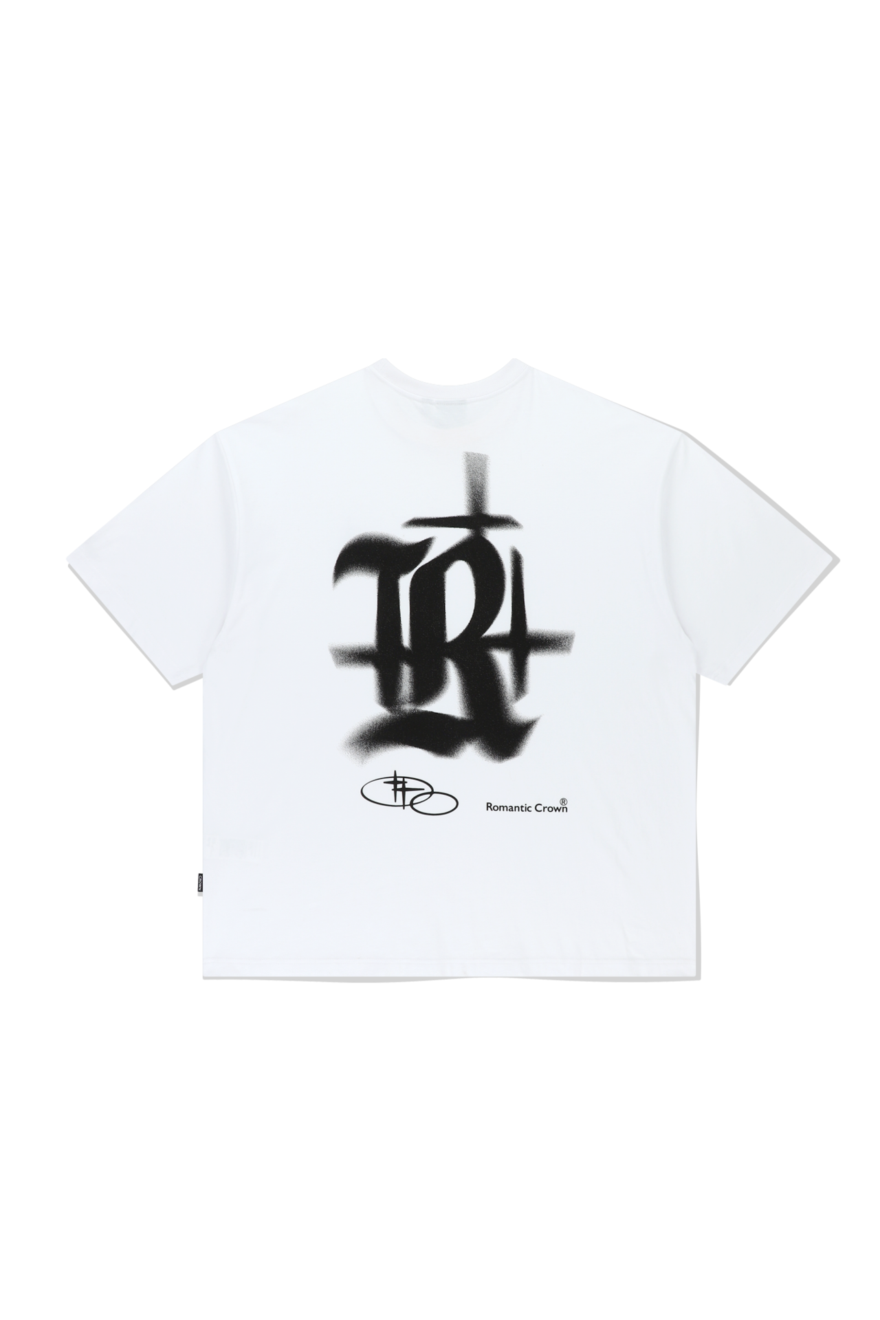 SHINING BOLD LOGO TEE SHIRT_WHITE