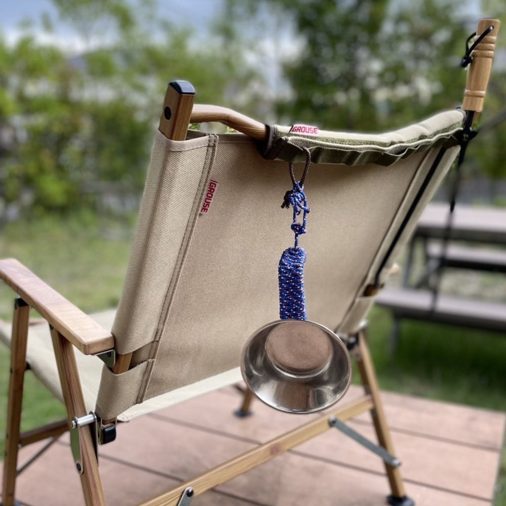 Grouse アウトドアローチェア サンド GROUSE キャンプチェア