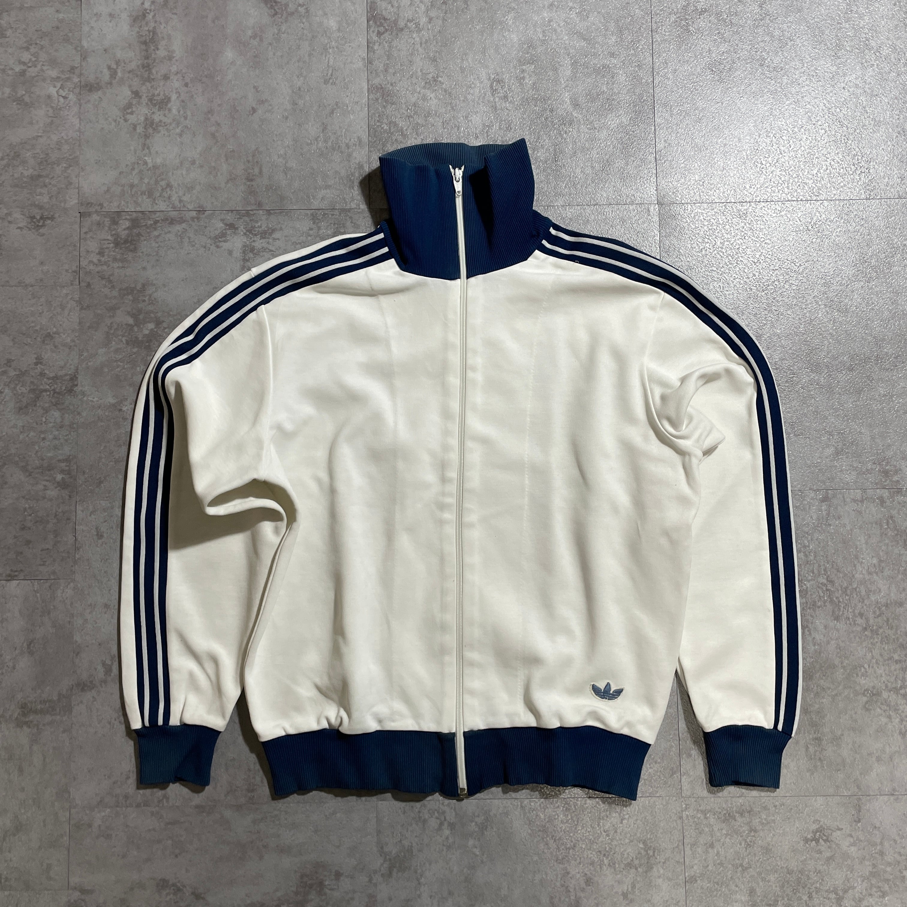 70s 水色 西ドイツ 4号 Adidas トラックジャケット | ib2 70s 水色 西ドイツ 4号 Adidas トラックジャケット | ib2