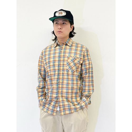 Euro Vintage Multi Color Check Cotton Shirt Made In Romania