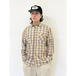 Euro Vintage Multi Color Check Cotton Shirt Made In Romania