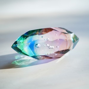 No.1177   空想鉱石硝子　『花風空・石ノ礫』