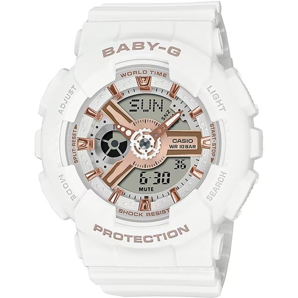 特価☆カシオ BABY-G BA-110XRG-7AJF 白 ホワイトxピンクゴールド