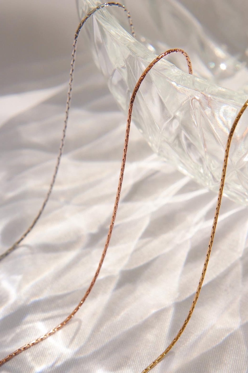 0.8mm design necklace | COCO jewelry