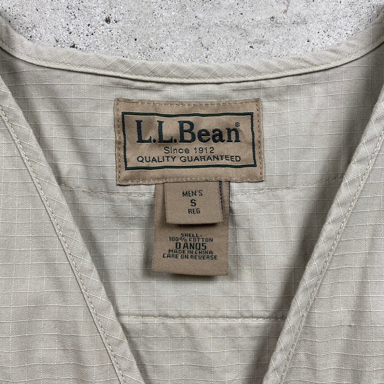 L.L.Bean エルエルビーン フィッシングベスト レディースM相当 メンズS