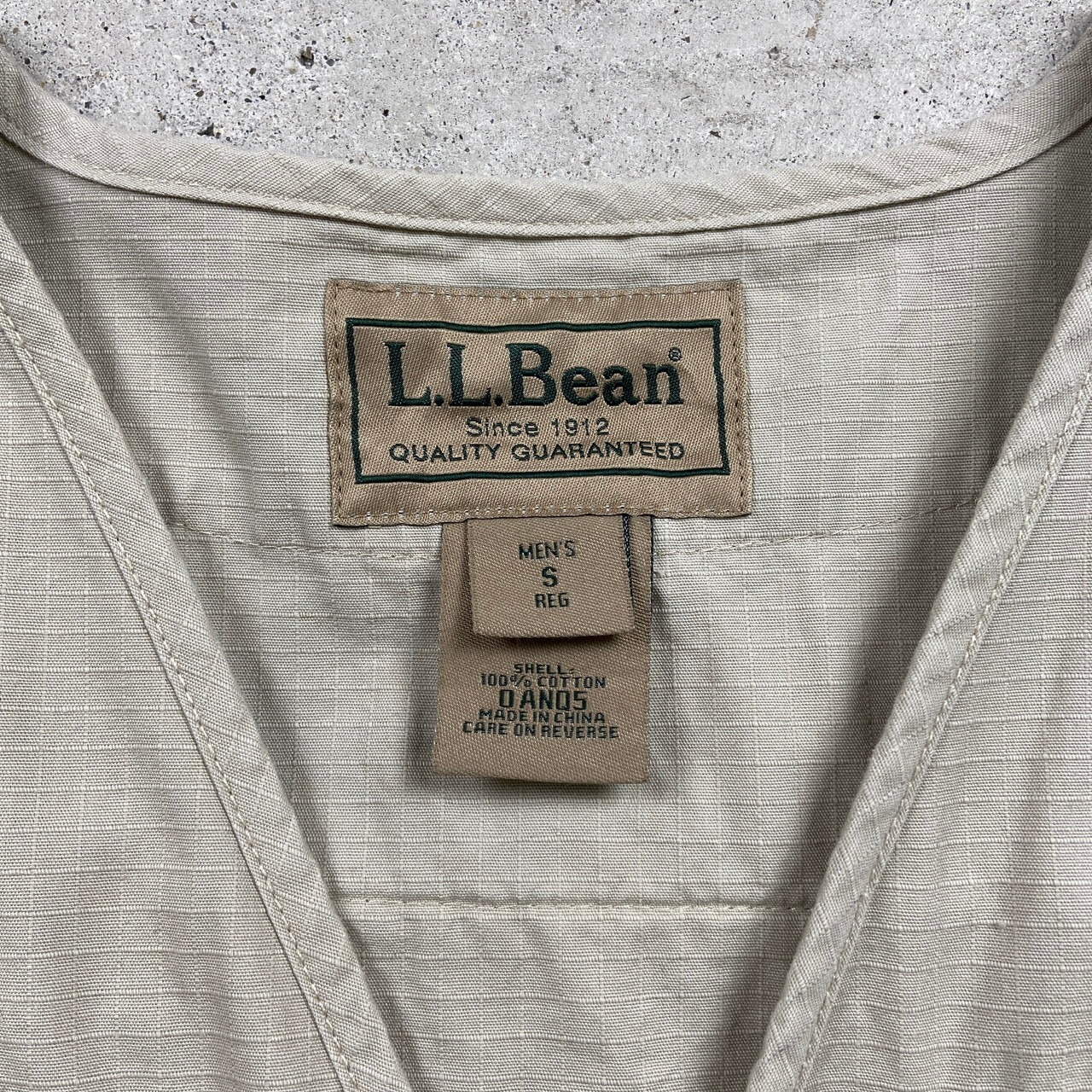 L.L.Bean エルエルビーン フィッシングベスト レディースM相当 メンズS 