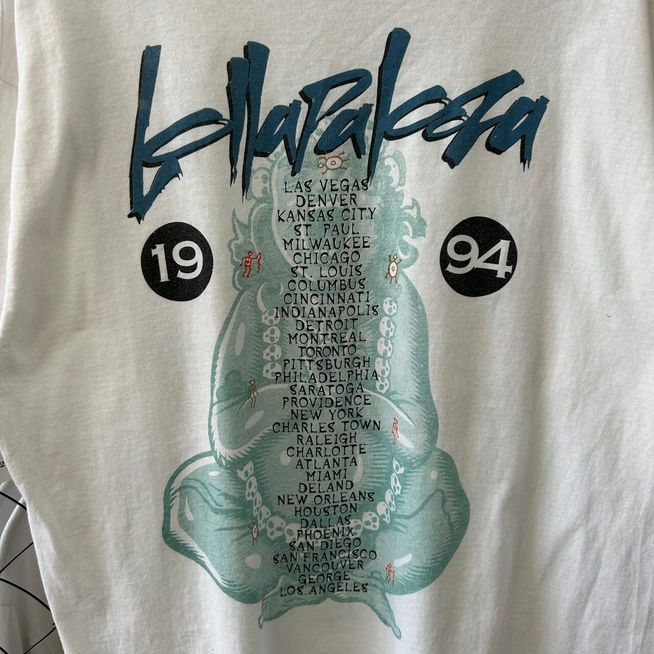 90s ロラパルーザ フェス ミュージック系 アーティスト 半袖Tシャツ ...