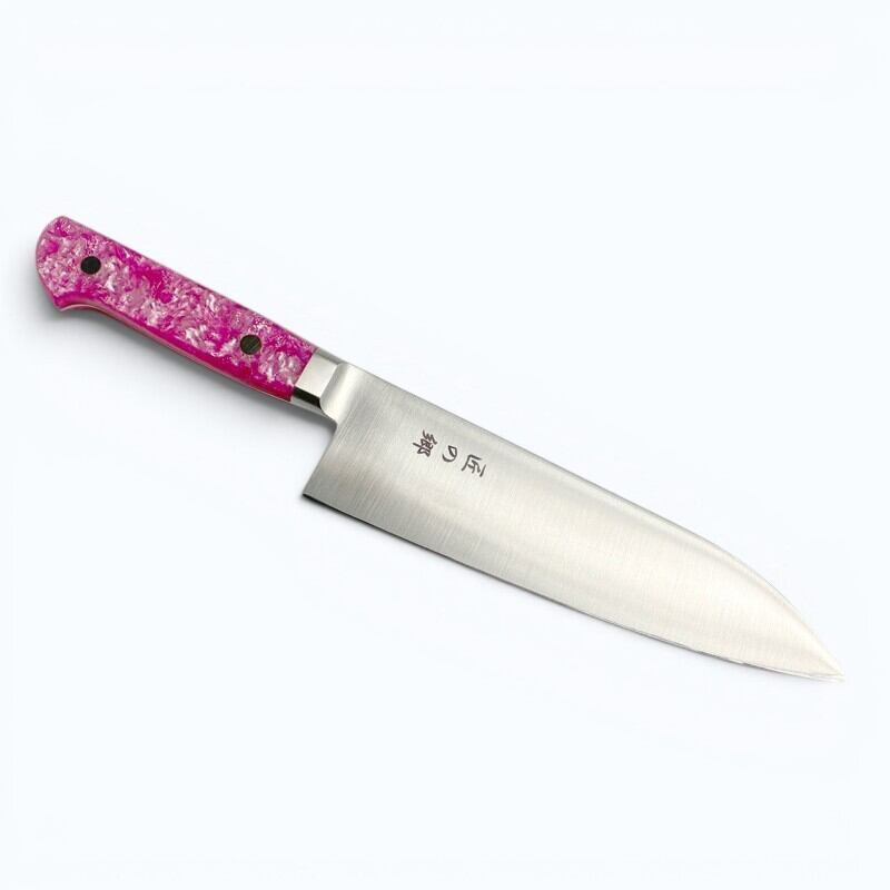 三徳包丁 180クラッドVG5モナカハンドル Santoku Knife 7