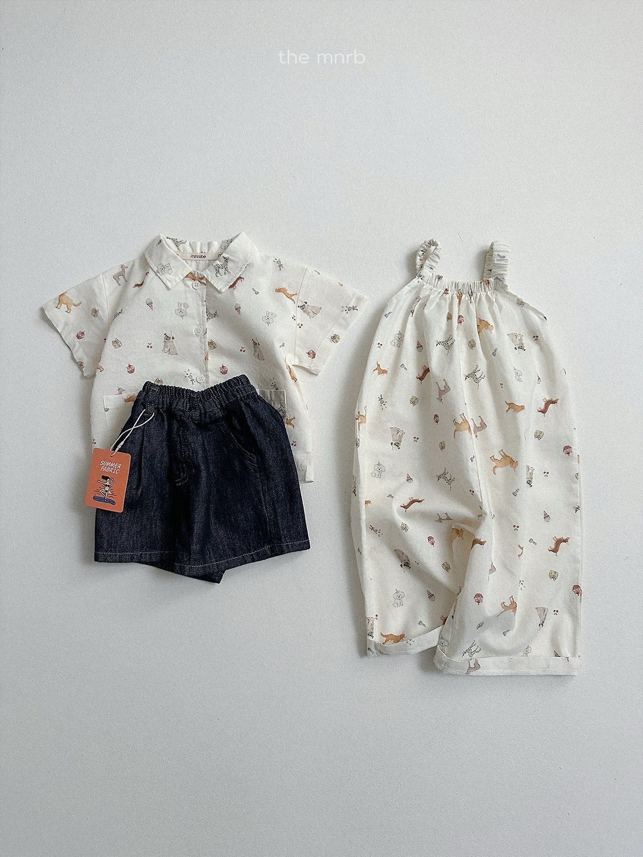 【取寄/韓国直送】minirobe 26/SM パピーオーバーオール|夏服|韓国子供服