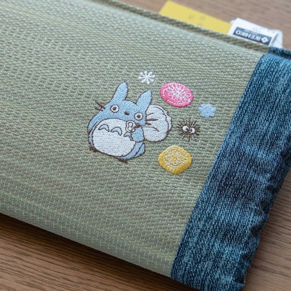 となりのトトロ い草 ミニ平枕 30×20cm ドロップ（3611） | すすのこ