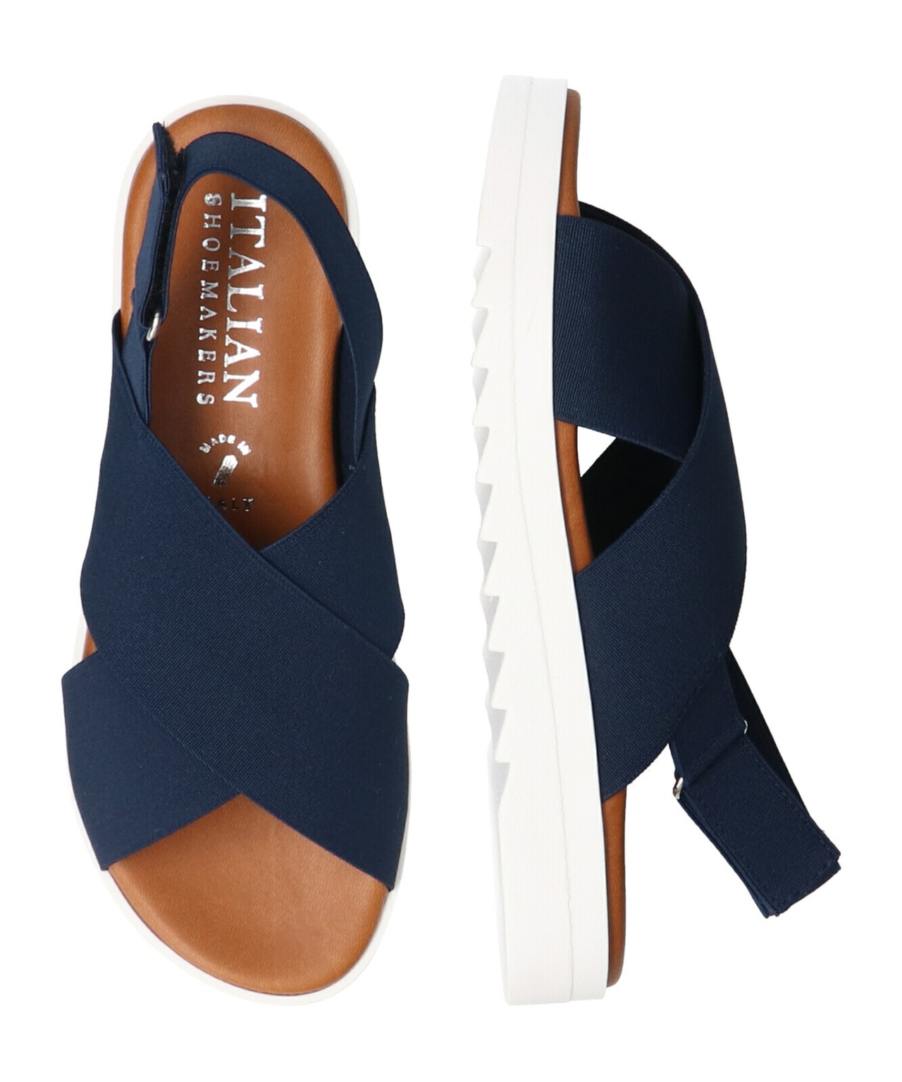 italian shoemakers 花柄 サンダル 37（ITALIAN SHOEMAKERS イタリアン 