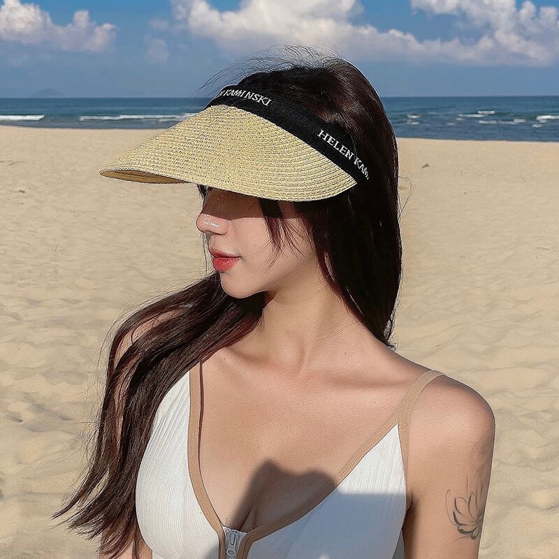 トップス サマーヘアバンド 帽子 夏物 ビーチ ヘアアクセサリー ブラック・アイド・ピーズ13273559253